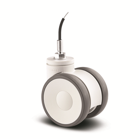 Deadman Lock Compatible Double Wheel Caster for Beverage Manufacturing