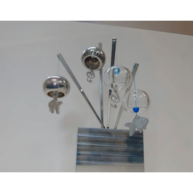 【製作事例】アルミニウム切削加工-展示用モデル｜かんざし