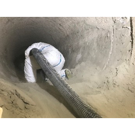 バイオマスボイラー内清掃｜粉塵爆発リスクを低減した灰回収