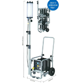 キャスター付LEDジューデンライトセット