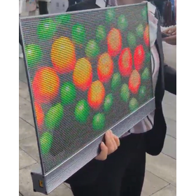 Digital signage installation for commercial and entertainment facilities.