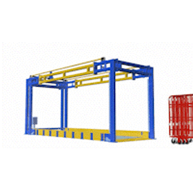 空台車収納装置【カーゴシェルター】：オムニヨシダ