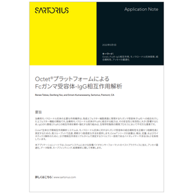 Fcガンマ受容体-IgG相互作用解析 技術資料