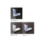 Corner【Soft Acrylic Styrene-based Elastomer】Mirror Hardware