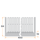 pr-750-強制空冷用アルミヒートシンク-圧入フィン-中空型-幅400ｍｍ-高さ84ｍｍ.gif