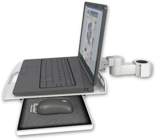 【製造業向け】ノートPCアーム 水平可動式