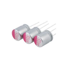 高耐圧・低ESR 導電性高分子アルミ固体電解コンデンサ