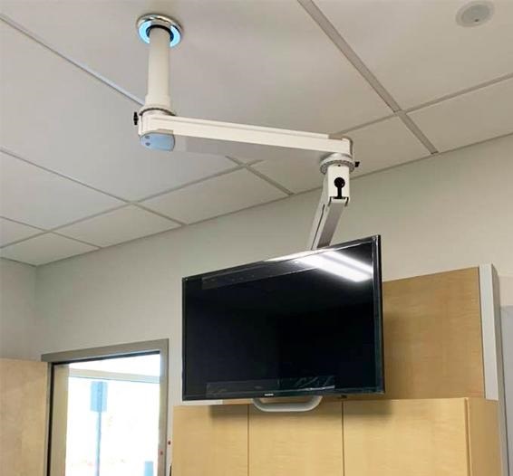 【医療機関向け】Titan Elite 天井取付用モニターアーム