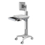 Height-adjustable medical PC cart