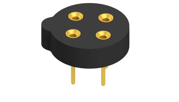 PF 54 G」TO-5パッケージ用トランジスタソケット アクアス | イプロス