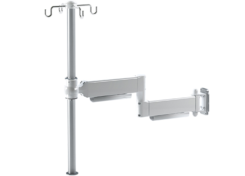 【病院向け】IVバッグ・輸液ポンプ取付用水平式アーム