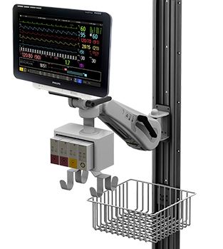 【病院向け】Philips MX800 生体情報モニタ用アーム