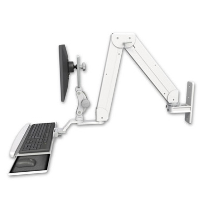 【医療機関向け】折りたたみ式ロングモニターアーム（壁面取付用）