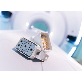 Lightweight, disposable medical connector for endoscopes