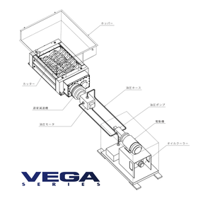2軸剪断式破砕機【VEGA】