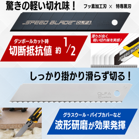 【電子機器製造向け】フッ素加工刃と波形研磨刃で作業効率アップ!