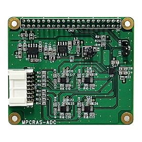 ラズベリーパイ拡張12ビットADコンバータボード