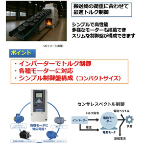 トルク制御インバーター盤