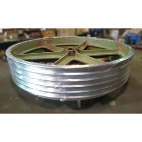 大型製品への硬質クロムめっき