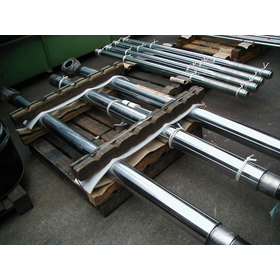 再生油圧シリンダーロッドへの硬質クロムめっき