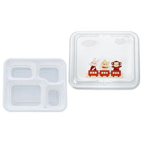 お子様用弁当・惣菜に最適、使い捨て食品容器TY-2