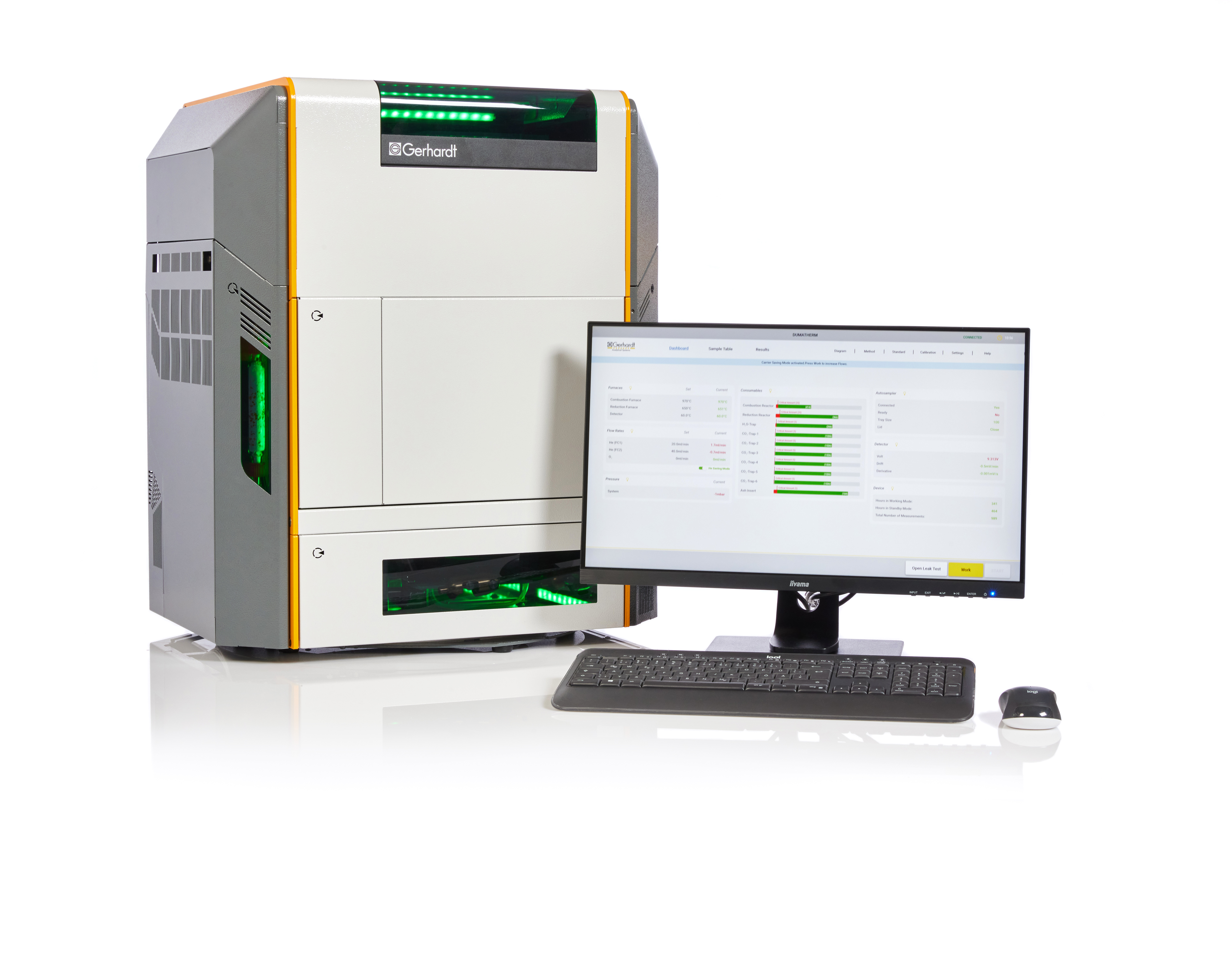 【穀物向け】燃焼法窒素/タンパク質分析装置
