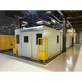 Insulated panels for clean rooms in the pharmaceutical industry