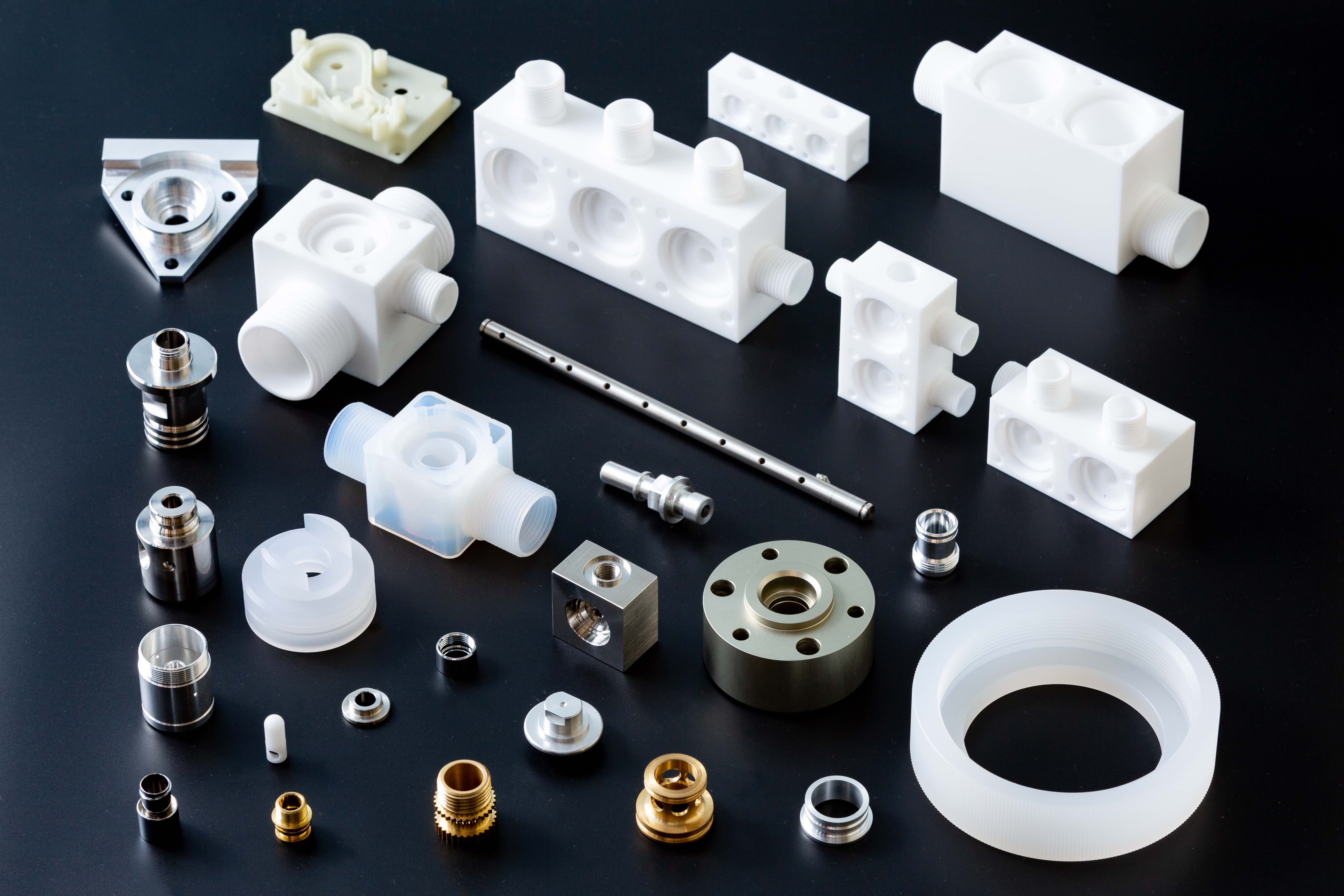 【半導体製造装置向け】金属・樹脂加工部品