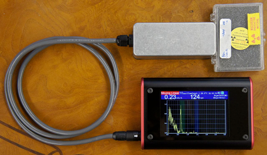 携帯型ガンマ線スペクトロメータ『T-SP2』