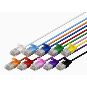 ウルトラスリムCAT6LANケーブル　細径2.6ｍｍ　内部配線