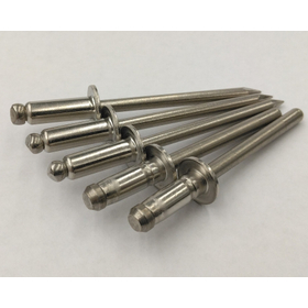 Blind rivets made of SUS316 for robots