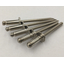 Blind rivets made of SUS316 for water treatment facilities.