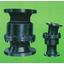 Why was the TB Niigata ball joint adopted for piping displacement measures?