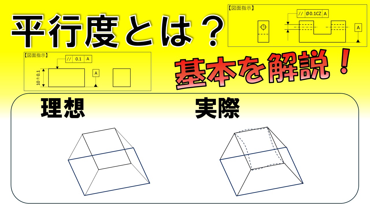 【電子機器向け】平行度の基本を解説！
