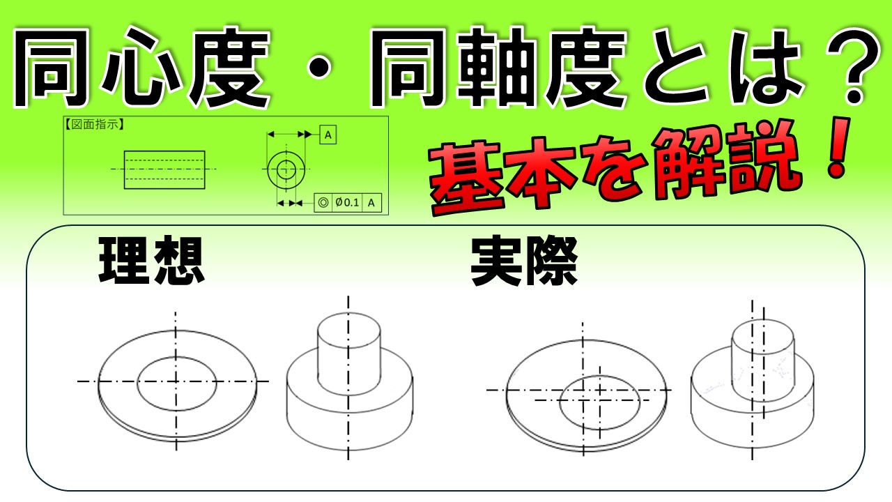 【医療機器向け】同心度・同軸度解説動画