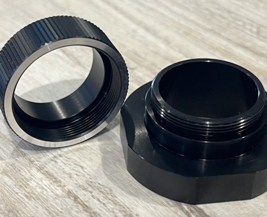 【ロボット向け】アルミ切削＋アルマイト処理