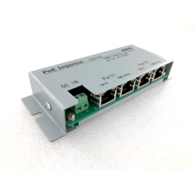 【運輸・追跡向け】DC12-24V入力PoEインジェクター