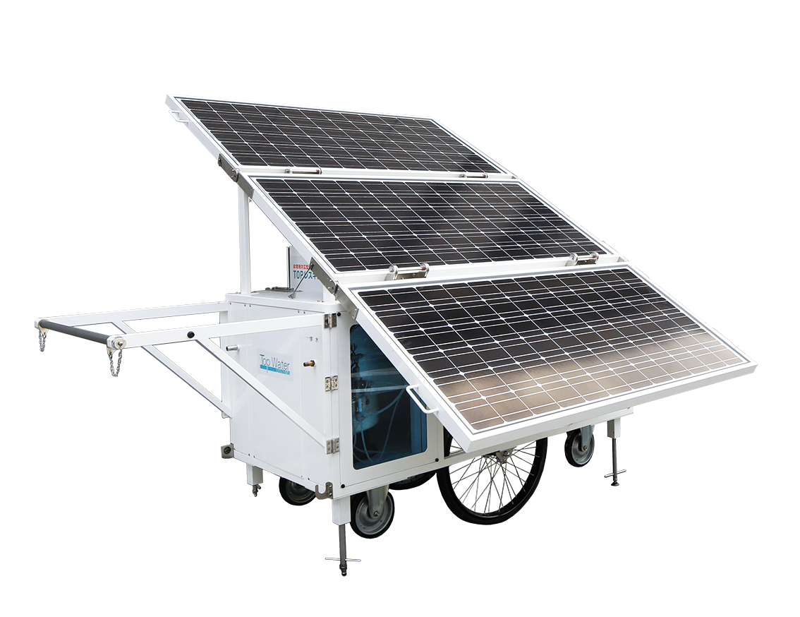 【ホテル向け】災害時移動型 RO純水装置TOPレスキューRO2