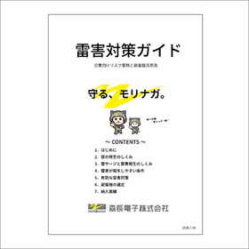 【官公庁向け】雷害対策ガイド