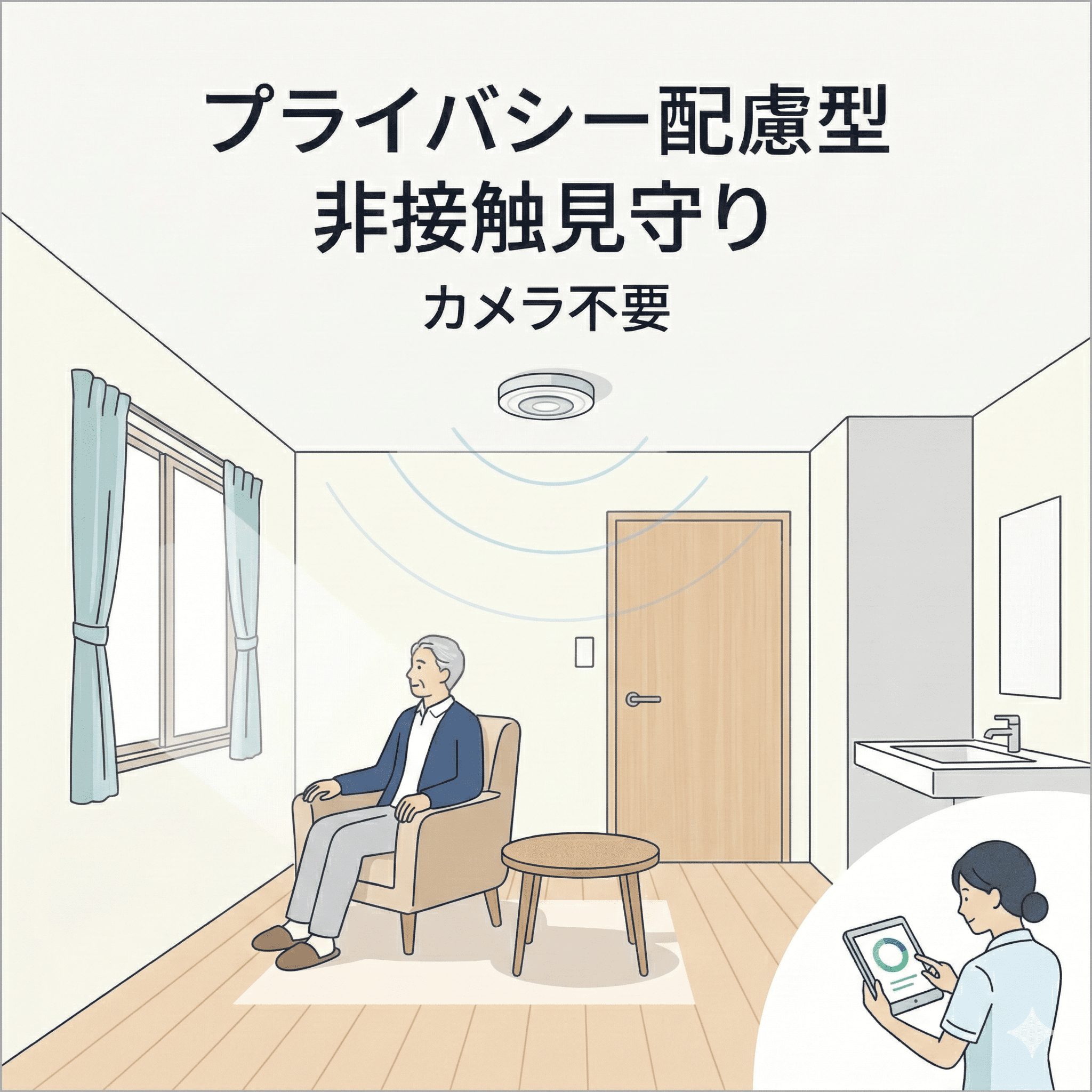 MotionCatch｜プライバシー配慮型 見守りセンサーSE