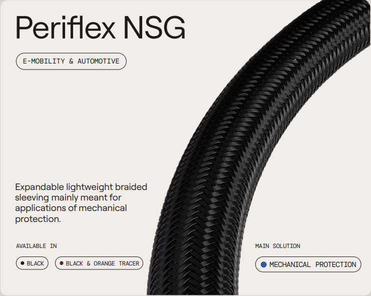 【配管保護】ポリアミド製拡張スリーブ『PERIFLEX NSG』