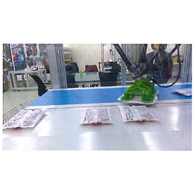 化粧品・医薬品の整列工程に!『商品整列ロボット』