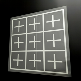 開発品『周波数選択性電波反射シート』