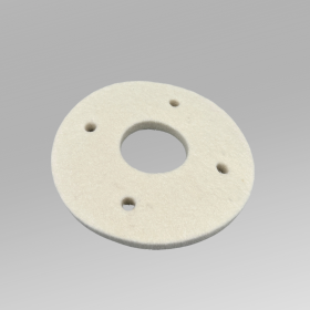 フェルトガスケットの加工事例｜ウォータージェット加工で多穴形状