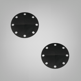 Processing examples of NBR rubber flange gaskets