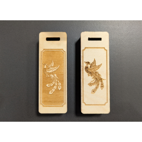 [Laser Processing Example] Fine Design Engraving of a Phoenix product image