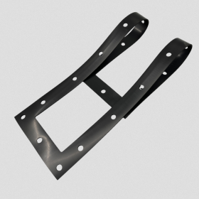 フッ素ゴム額縁ガスケットの加工事例