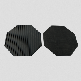 防振ゴムパッキンの加工事例