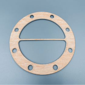 Processing example of branch-type two-pass gasket
