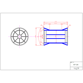 【図面】ME型ボビン『NT－2K』